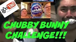 Chubby Bunny Challenge! Hitting homeruns with jumbo marshmallows!