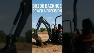 BH200 Backhoe Power & Precision #automobile #hollend #farming #agriculture #xcavator #farmlife #farm