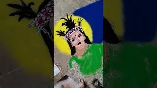 Mor chhatisgarh mahtari song ll Chhatisgarh mahtari rangoli ll Artist naresh patel #chhattisgarh