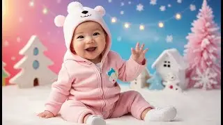 Winter Baby Laugh | Fun Winter Learning Song for Toddlers & Preschoolers