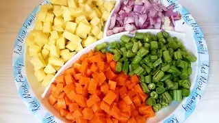 Mixed vegetable stir fry  or mezhukkupuraty