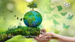 8D Style Zen -  Music Therapy - World Environment Day & Take Care of our Enchanted Forest