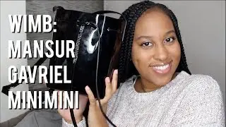 WIMB + REVIEW: Mansur Gavriel Patent Mini Mini