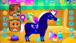 Pixie. The pony. Part #9.  On android. From the creators Bubbu. Gameplay.
