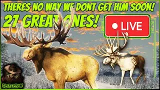 *27 GREAT ONES* IM GOING INSANE! 4k Kills Chasing The Fabled Fur Great One Moose! Call of the wild