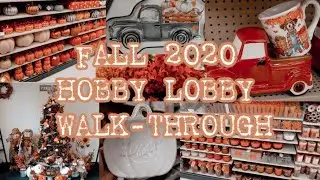 Fall 🍁 2020 Hobby Lobby Walk-Through