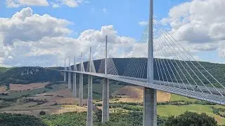 Crossing the Millau Viaduct - the World's Tallest Bridge