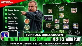 The ULTIMATE F2P 4-2-1-3 Wing Play TACTICAL BREAKDOWN 🧠🔥 | Deadly & Consistent | eFootball 2026