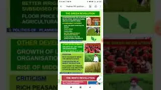 12 Pol Sc Ch 3, Food Crisis and Green Revolution