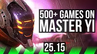 MASTER YI vs NASUS (JGL) | 12/2/6, Legendary, 500+ games | EUW Master | 25.15