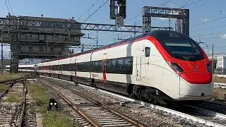 DUE TRENI GIRUNO STADLER PER PROVE SULLA AV DIRETTISSIMA 
