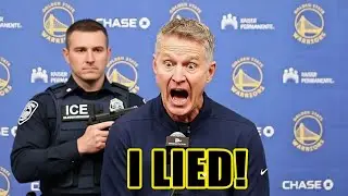 Warriors coach Steve Kerr APOLOGIZES! Admits he LIED about ICE Agents in BOMBSHELL interview!