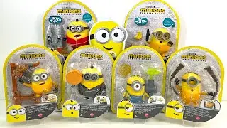 Minions The Rise of Gru Unboxing Toy Collection Review ASMR