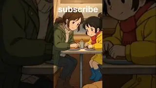 A small camper parked and peaceful evening #video #shorts #cartoon #virtal