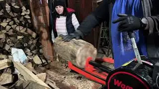Womax log splitter 5t