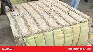 Leaf baling