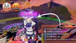 Flexing RARE emotes on Toxic Players in Party Royale 