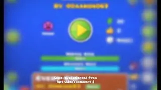 Levels selected from last video’s comment;)) #gd #geometrydash #challenge