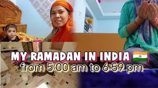 MY RAMADAN IN INDIA 🇮🇳 from 5:00 am to 6:59 pm NO FOOD ❌ NO WATER ❌
