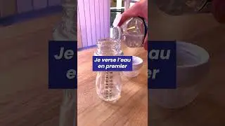 L&rsquo;ordre des ingr&eacute;dients dans un biberon est important
