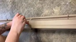 TruAire 48in Baseboard Register Installation How To