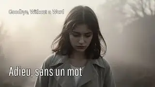 Adieu, sans un mot (Goodbye, Without a Word) – French Sad Song | Female Vocals, Piano, Melancholy