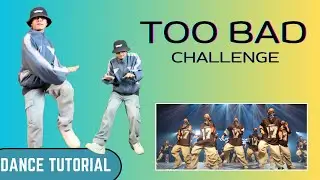 สอนเต้น TOO BAD CHALLENGE (TIKTOK) | Dance Tutorial + Mirrored (อย่างละเอียด) By 4Kstudio