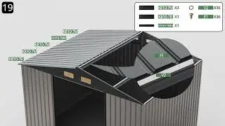 8x10 Outdoor Storage Shed Assembly Video