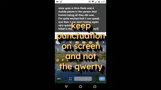 Better Voice Typing on Mobile especially with Punctuation