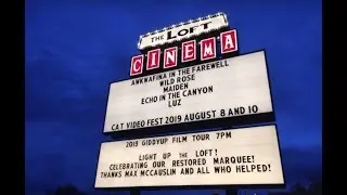 Loft Cinema Marquee Restoration