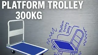 Platform trolley 🛒 assembly easy way.