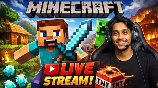 Minecraft Noob Tries to Survive Day 4 💀 LIVE