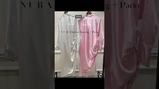 N U R A  K A F T A N  K U R O N G - new two-piece kurung kaftan (Pario) collection in satin fabric.