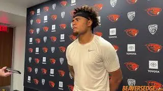 Oregon State DB Sai Vadrawale Talks Defensive Improvement & MORE