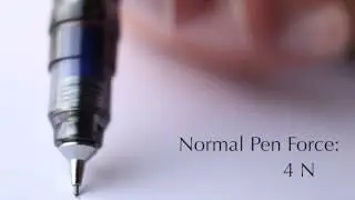 Bleistift Blog's DelGuard Pen Force Test