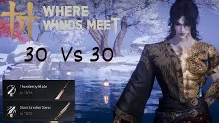 Where Winds Meet - Ranked GvG (30vs30) Rank 1 Tank PoV