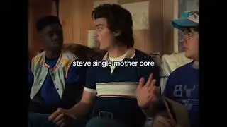 pls adopt me Steve #haveitoldyoulatelythatiloveyou #strangerthings #steveharrington #viral #fypシ