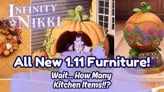 Infinity Nikki 1.11 All Furniture Showcase | Cutest Kitchen Sets! + My Reactions! 😍