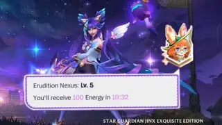Max Level Nexus Lv 5 FREE Jinx Mythic Skin 2025 - Star Guardian Jinx Exquisite Edition - Wild Rift