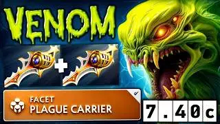 Hard Carry Venomancer With Insane Damage🔥🔥🔥40 Kills + Rampage | Dota 2 Gameplay