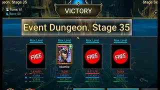 Event Dungeon Stage 31- 35. 4-man team