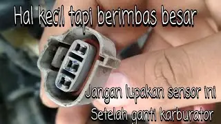 Apa Itu TPS? / Akali Sensor TPS di megapro Mono yang sudah ganti karbu