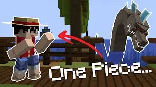 This Is One Piece In Minecraft...