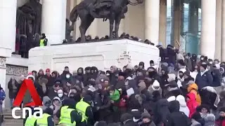 Thousands of Mongolians protest against corruption, dire state of economy