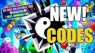 MY DICE COLLECTOR CODES 🎲[ROBLOX]🎲 | 100% WORKING 2026 CODES FOR ROBLOX MY DICE COLLECTOR