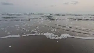 CRASHING SEA WAVE ON BEACH -  ASMR MUSIC.