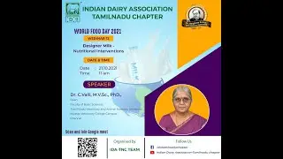 Indian Dairy Association-Tamil Nadu Chapter - 
