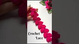 How to Crochet Lace Design | Crochet Lace Design Tutorial for Beginners #crochet #knittig #lace