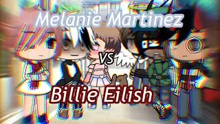 Melanie Martinez VS Billie Eilish Singing Battle curse/flashing/blood warning! READ DESCRIPTION!