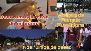 ASI DECORAMOS LA CASA DE MAMI ☃️🎄 PASEO EXPRESS PARQUE FUNDIDORA